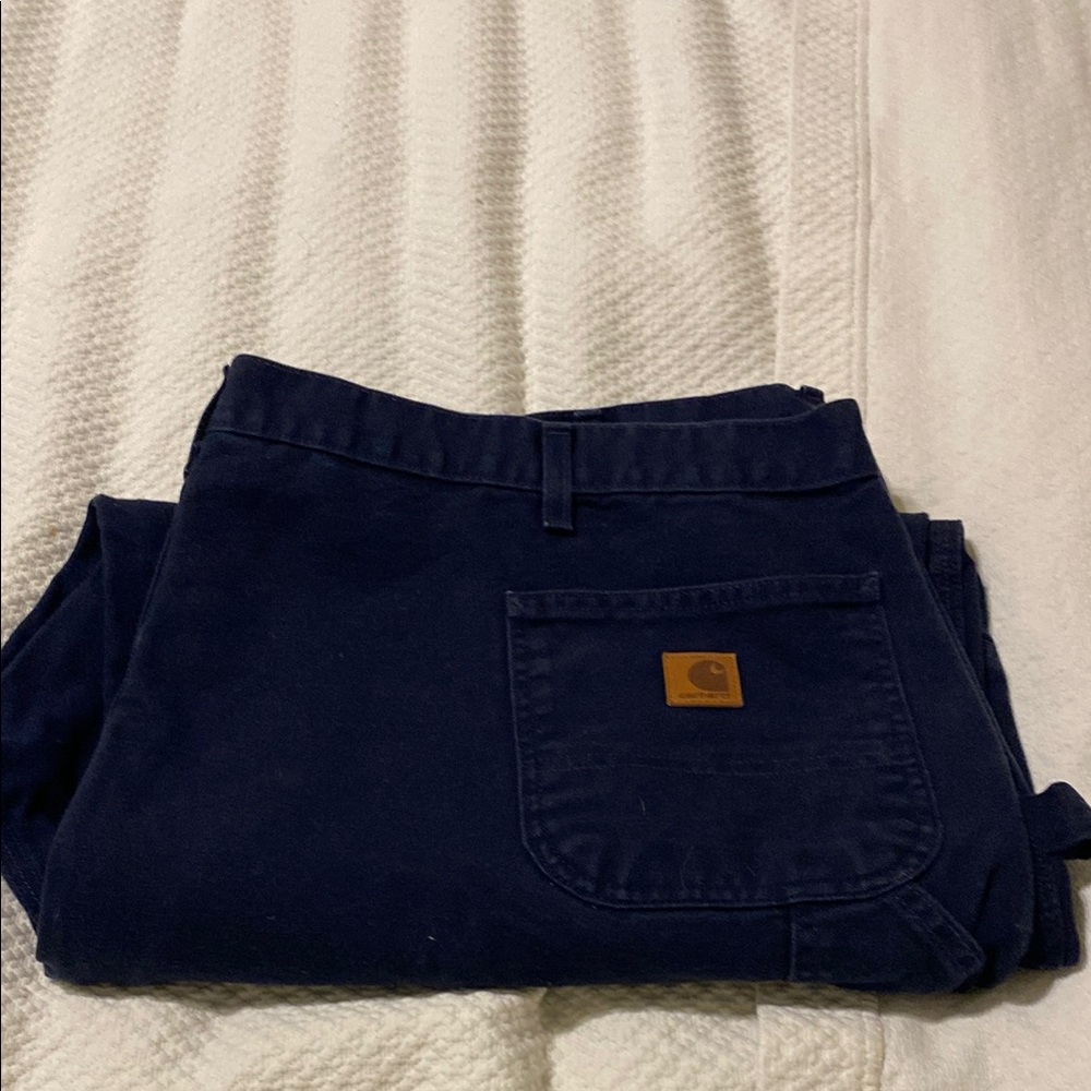 Carhartt Men's Dark Blue Cargo Pants - Picture 13 of 13